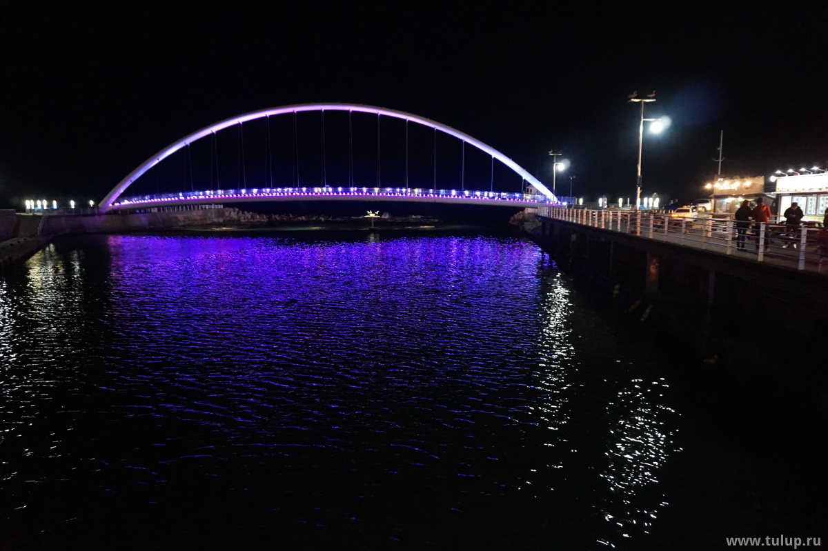 Мост через реку и залив