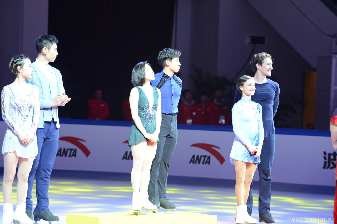 Cup of China 2019 pair medalists