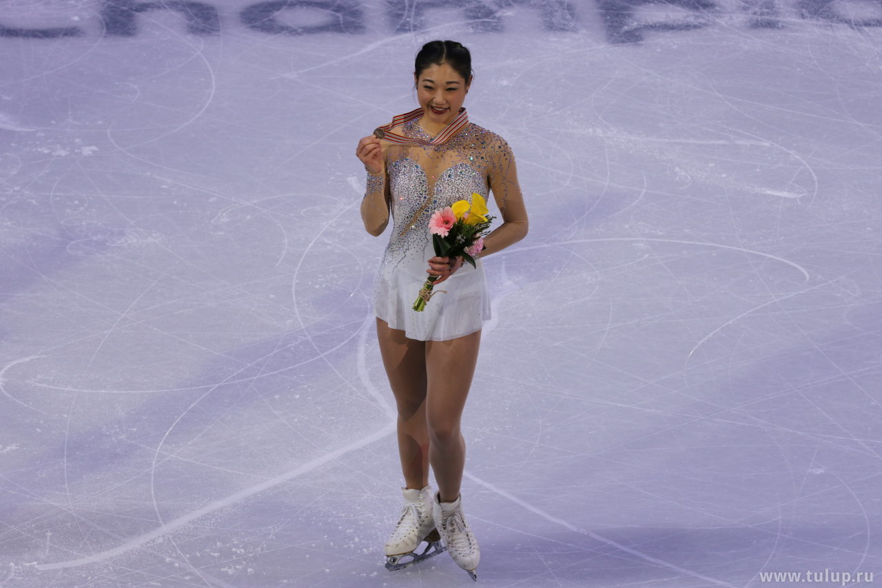 Mirai Nagasu с бронзовой медалью ЧЧК 2017